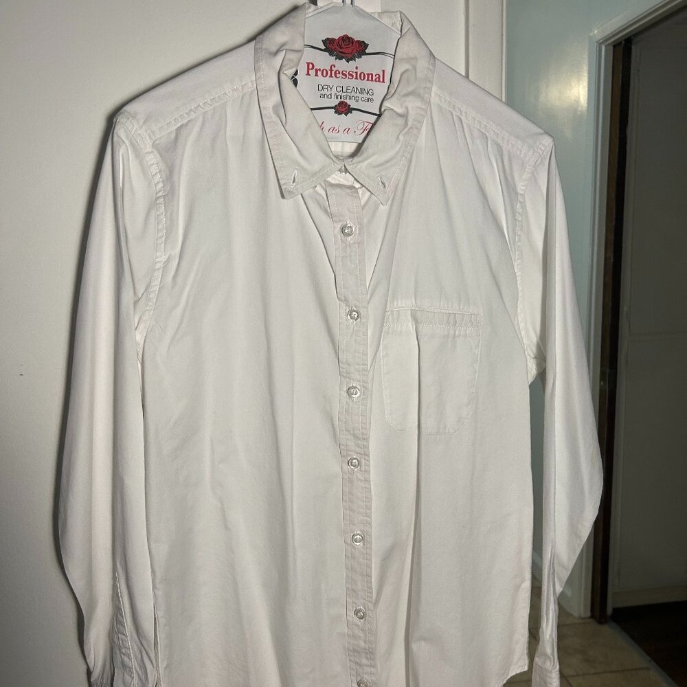 Wildfang White Oxford Button Down or Button Up